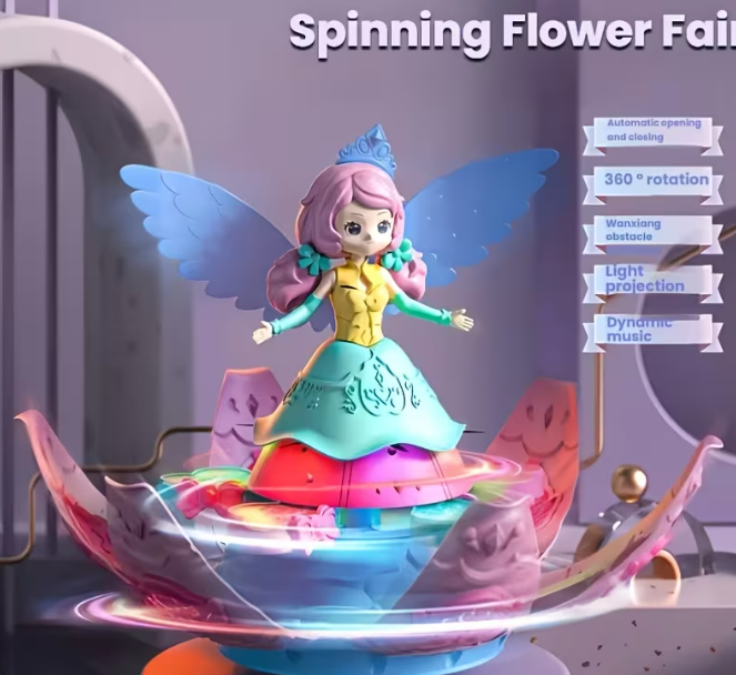 Muñeca Bailarina 360° Con Luz Y Sonido