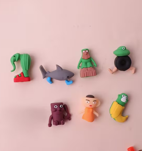 Lapicera Tinta Gel Con Figura Brainrots X12 Surtido