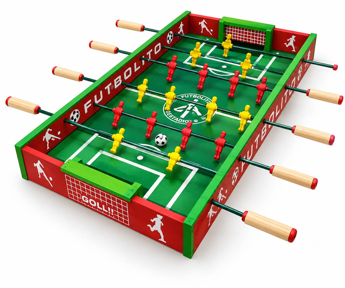 Futbolito De Mesa De Madera 79x72cm