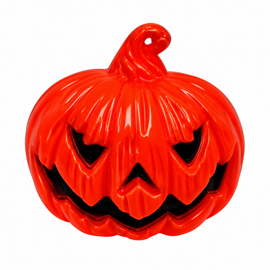 Lámpara Veladora Calabaza Halloween Grande 13cm