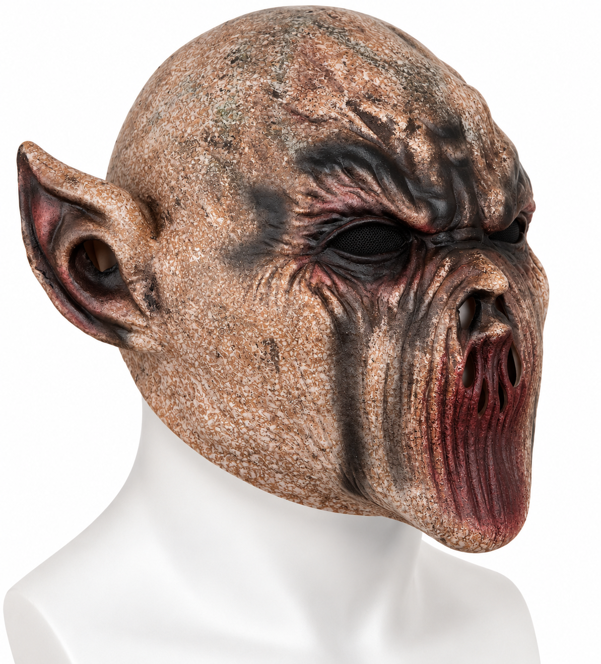 Máscara De Látex Monstruo goblin Halloween Cara Completa