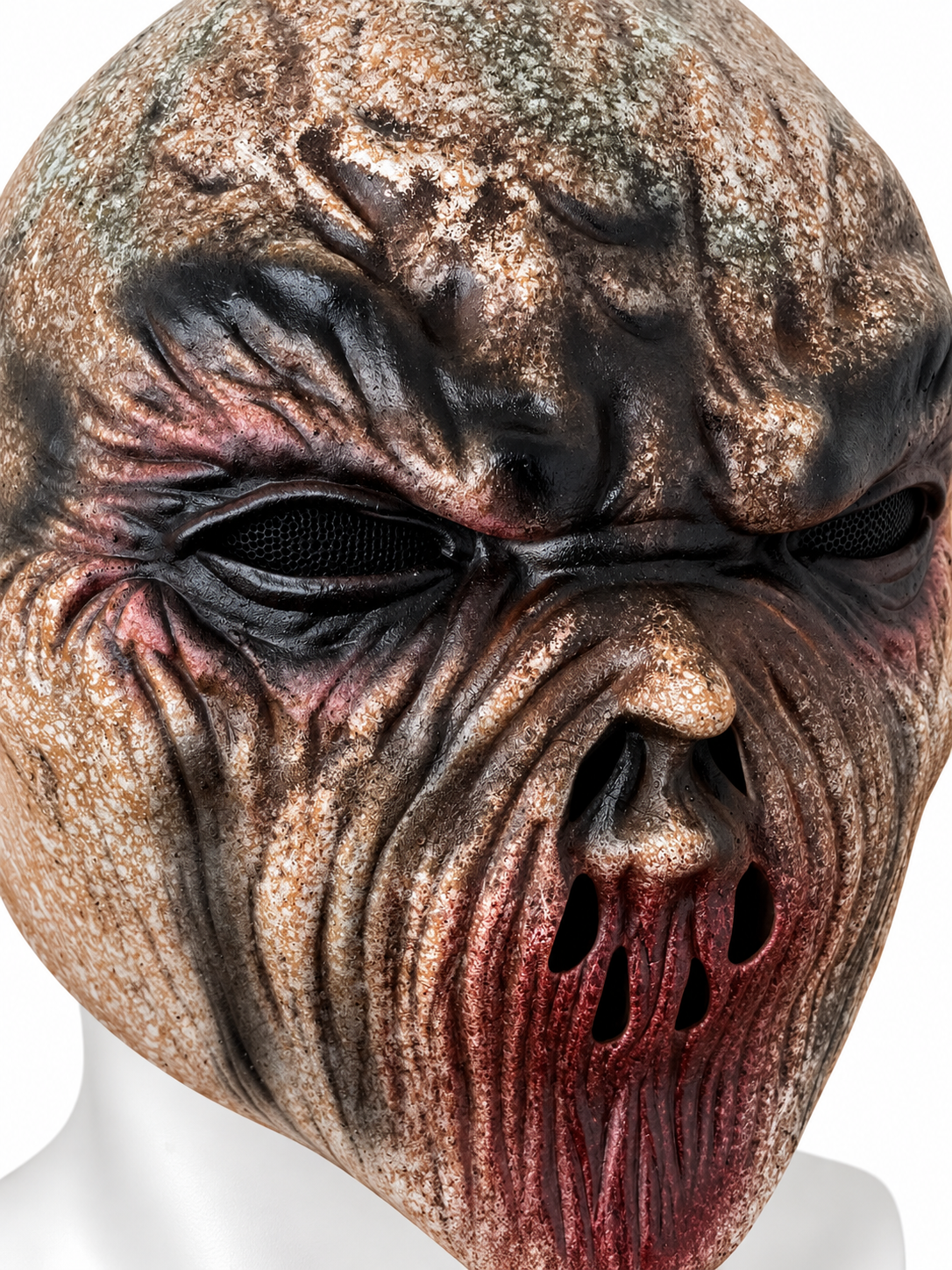 Máscara De Látex Monstruo goblin Halloween Cara Completa