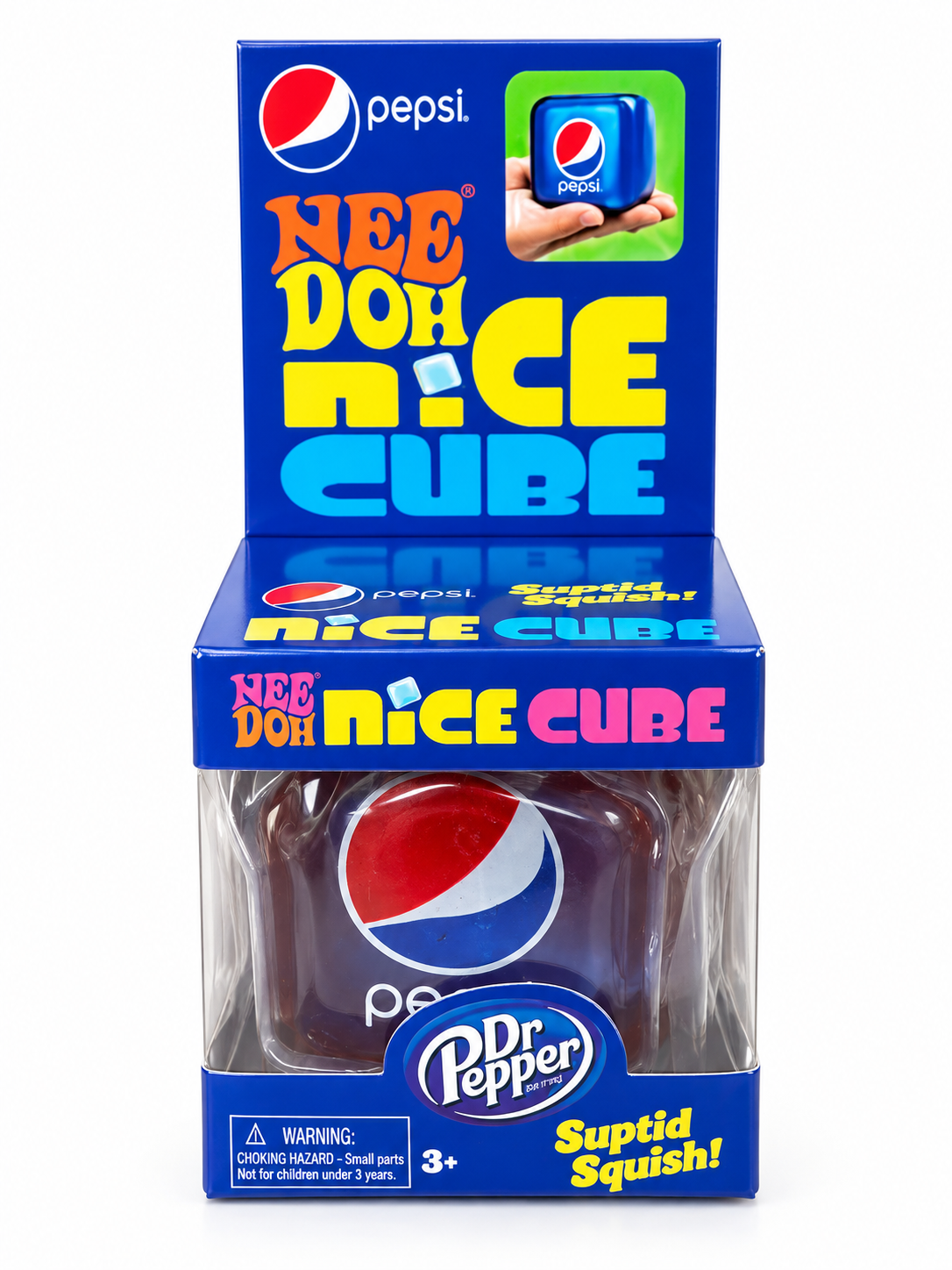 Juguete Antiestrés Cubo De Refrescos Pepsi 5cm