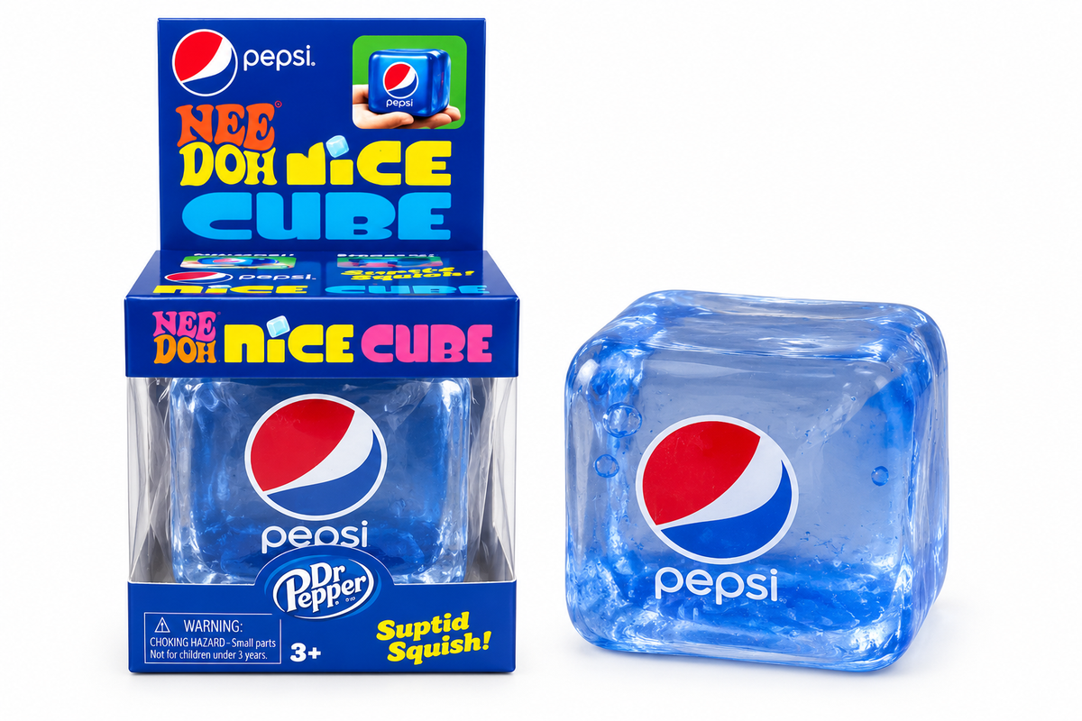 Juguete Antiestrés Cubo De Refrescos Pepsi 5cm