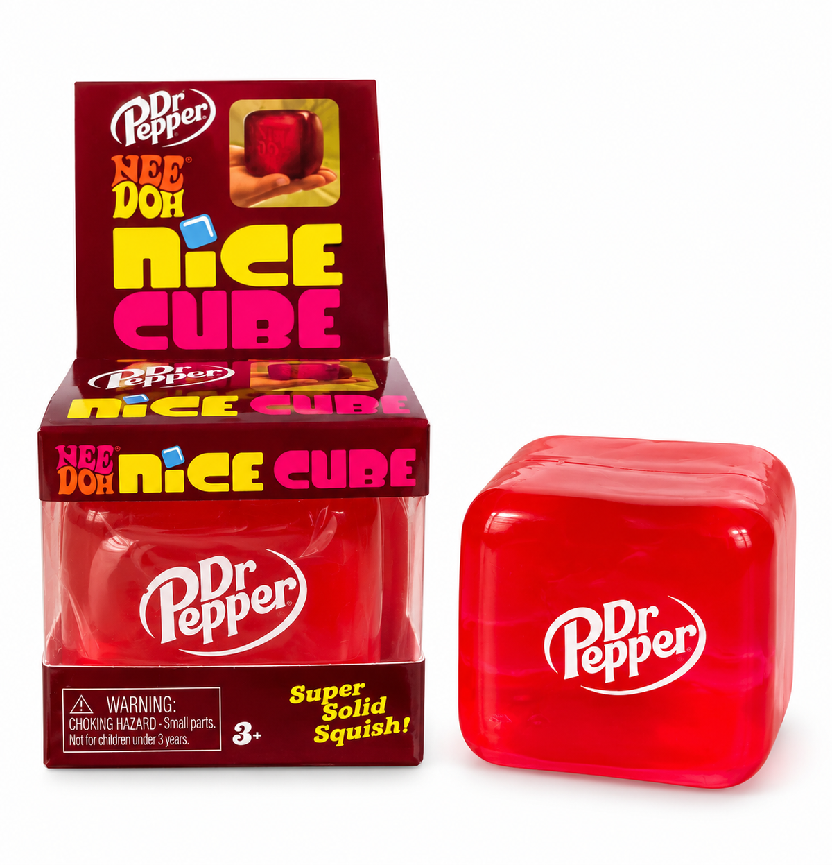 Juguete Antiestrés Cubo De Refrescos Dr Pepper 5cm