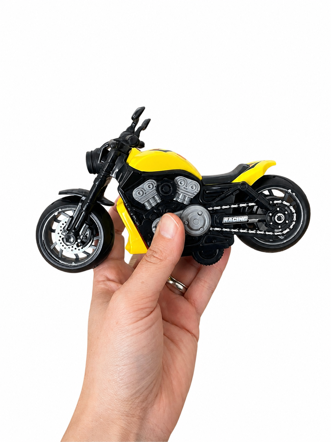 Juguete Moto A Friccion Motocicleta 18cm