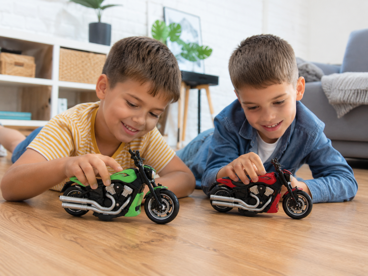 Juguete Moto A Friccion Motocicleta 18cm