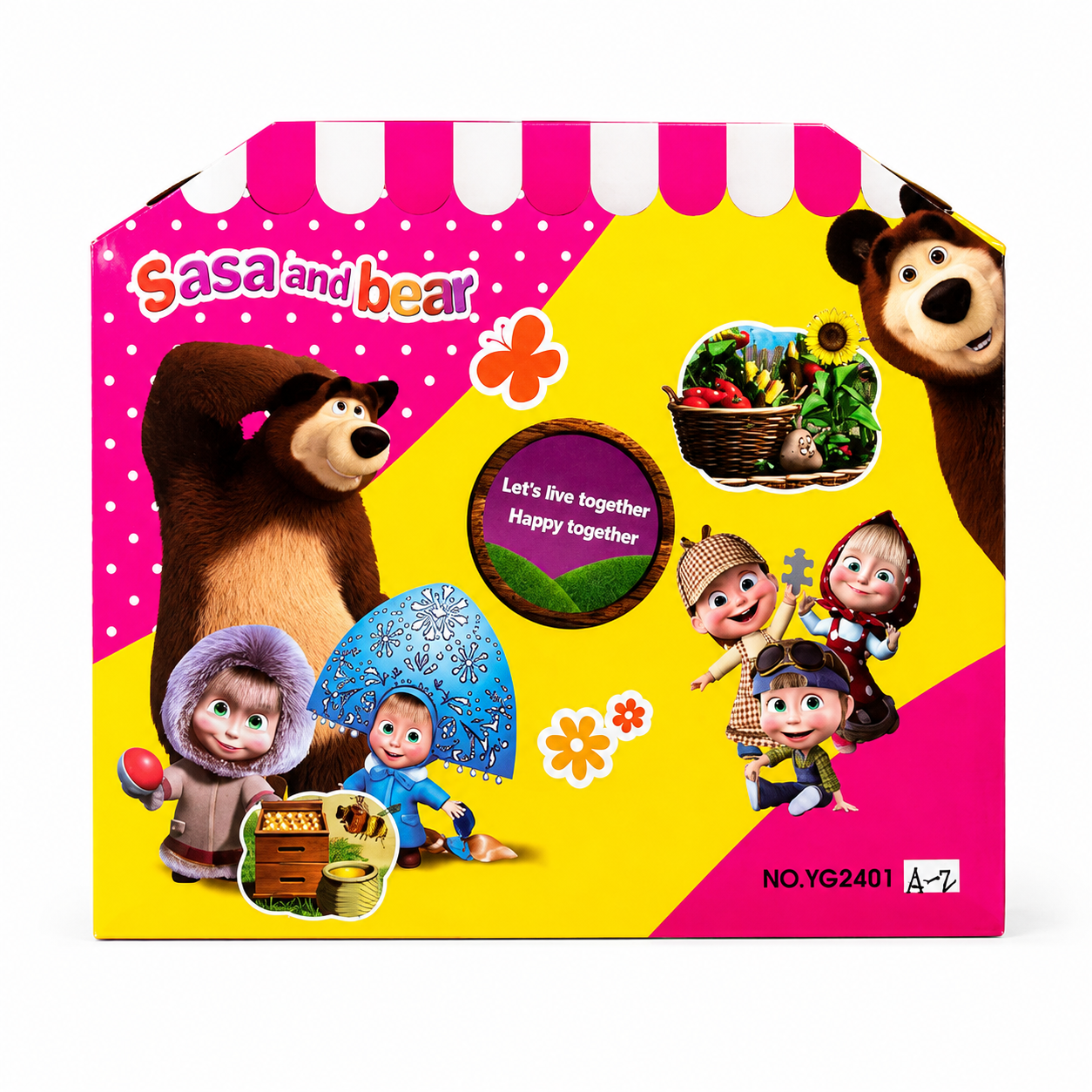 Muñeca Masha Y El Oso + Accesorios