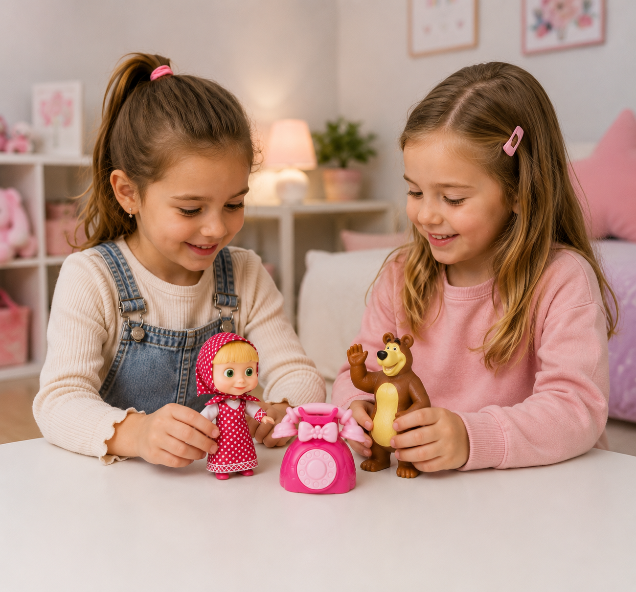 Muñeca Masha Y El Oso + Accesorios