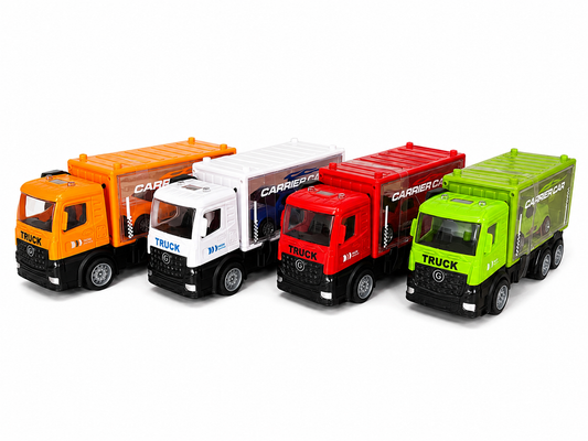 Camion A Friccion Con Auto 18cm