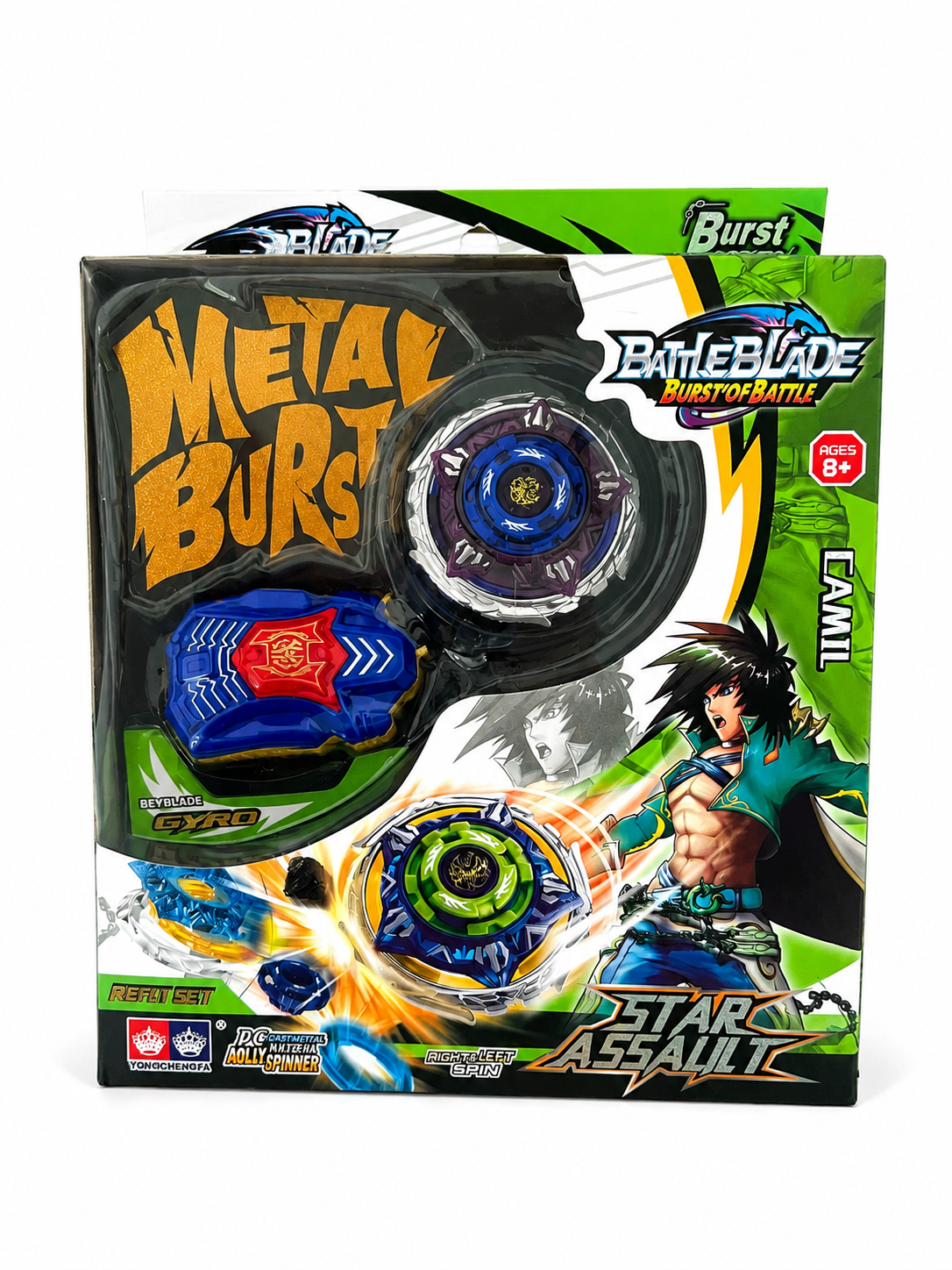 Beyblade Burst Metal Con Lanzador