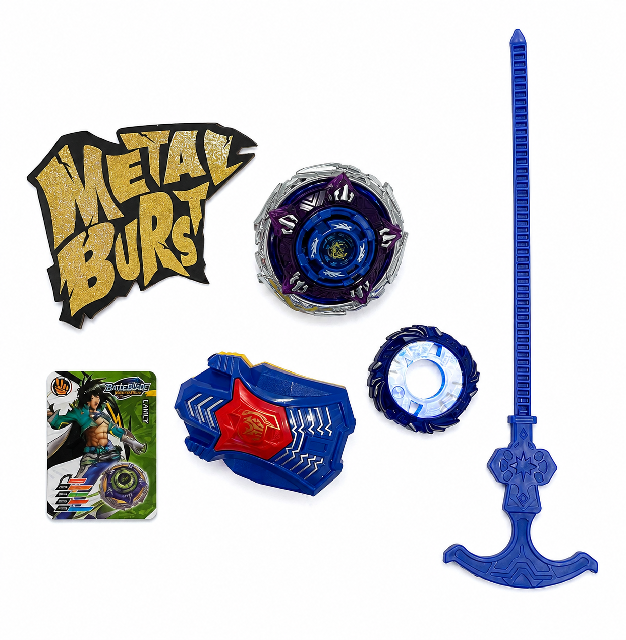 Beyblade Burst Metal Con Lanzador