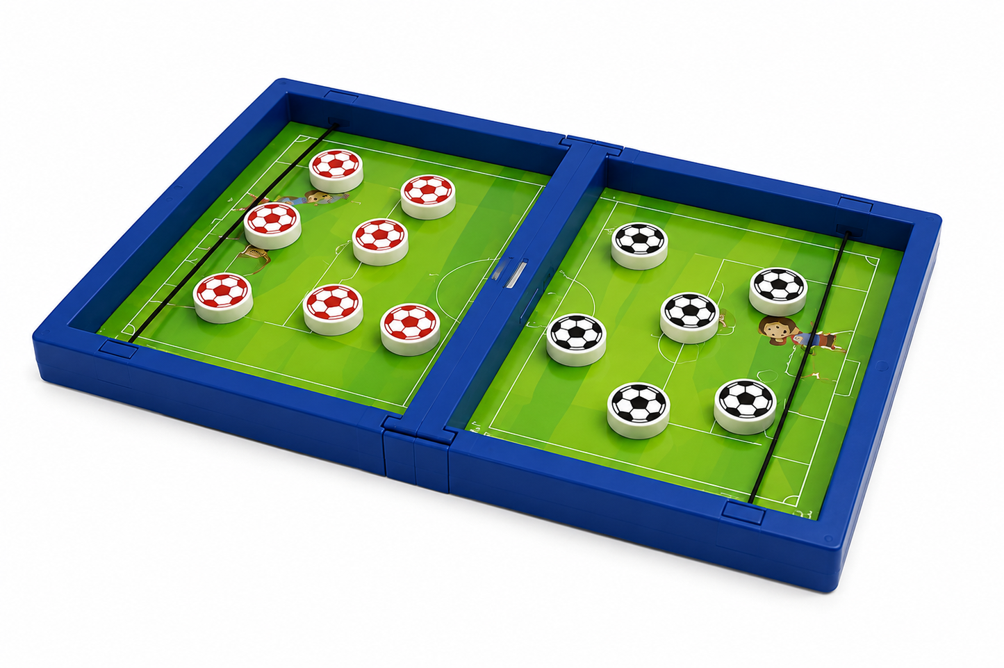 Juego De Mesa Futbol Con Fichas Portatil