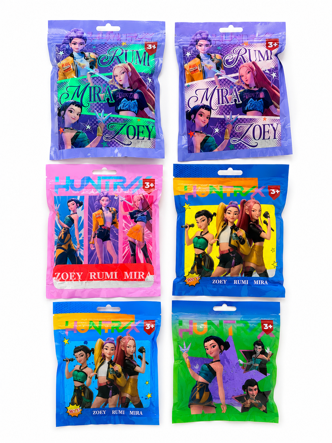 Masa Para modelar Guerreras Kpop Pack X12 Sorpresitas