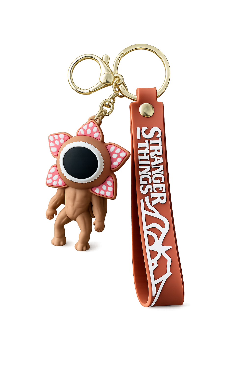 Llavero Stranger Things Con Correa Y Gancho