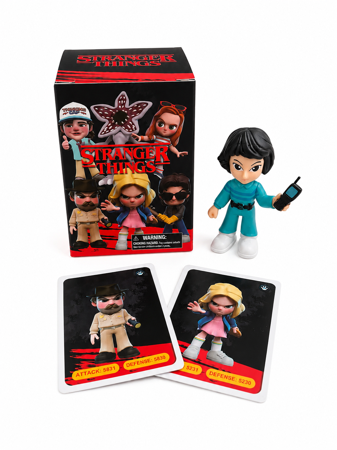 Figura Muñeco Sorpresa Stranger Things Pack X3