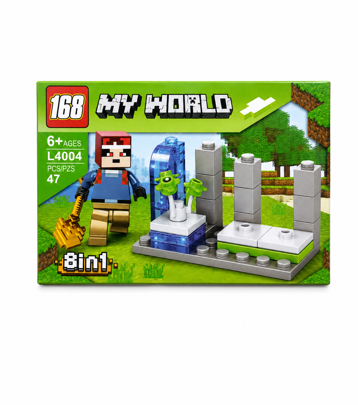 Bloques Para Armar Personajes Minecraft Varios Modelos