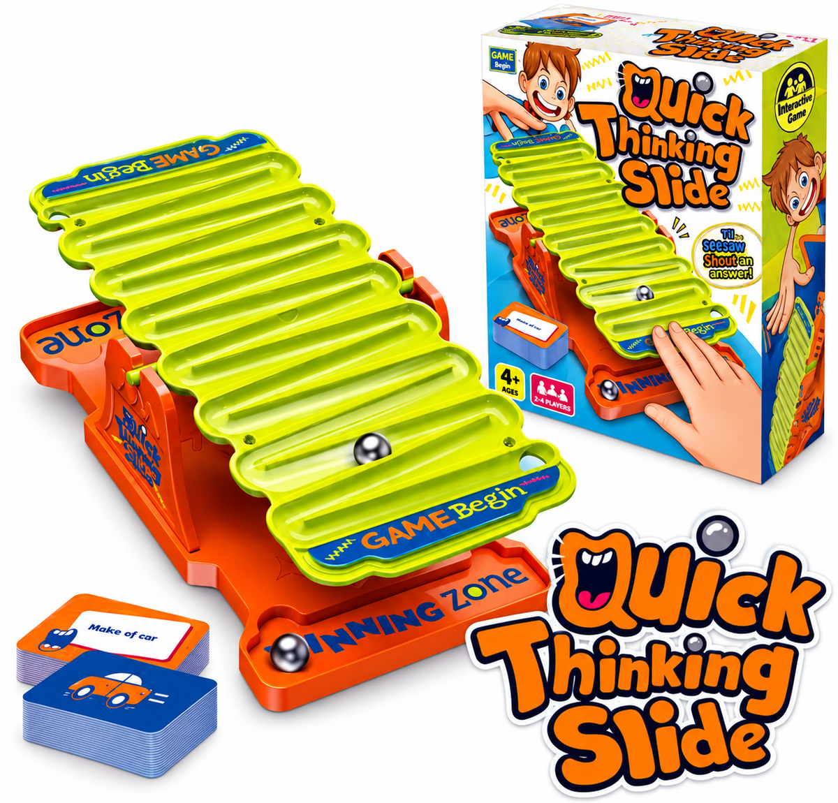 Juego De Mesa Quick Thinking Slide Habilidad
