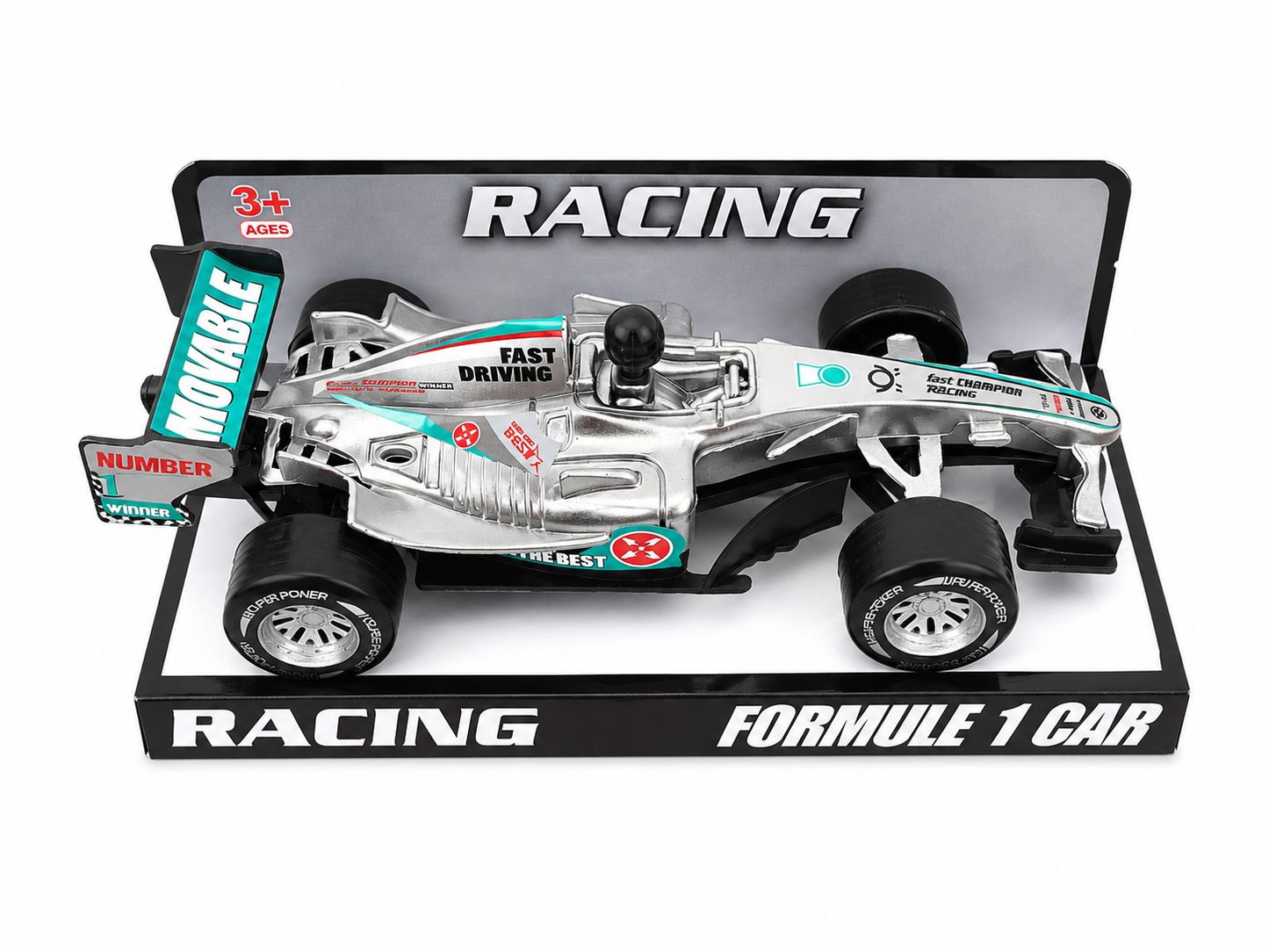 Auto De Juguete De Formula Uno 14cm