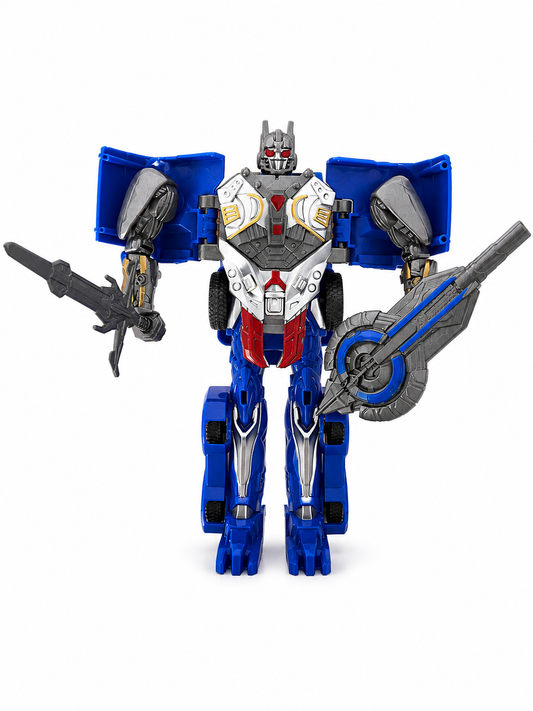 Transformer Auto/camión 2 En 1 Con Accesorios