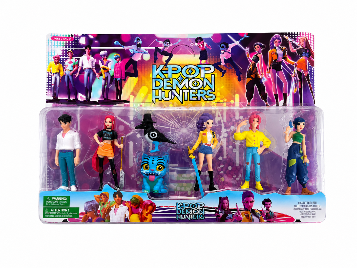 Muñecas Figura De Acción Guerreras Kpop Pack X7