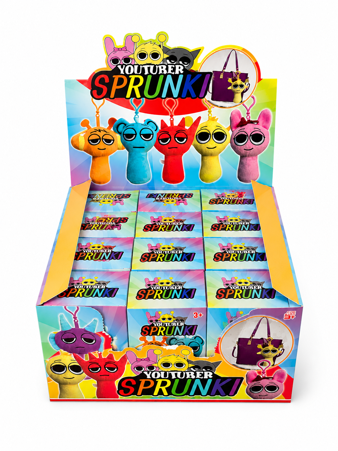 Peluche Sprunki Llavero Sorpresa Blind Box