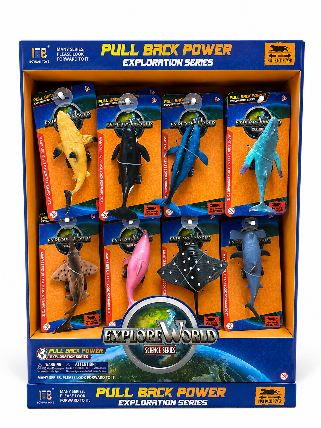 Auto A Friccion Animales Marinos Varios Modelos