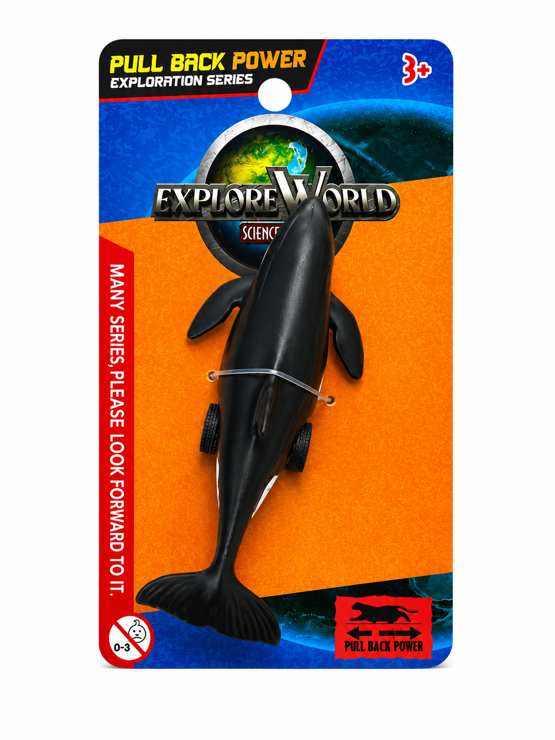 Auto A Friccion Animales Marinos Varios Modelos