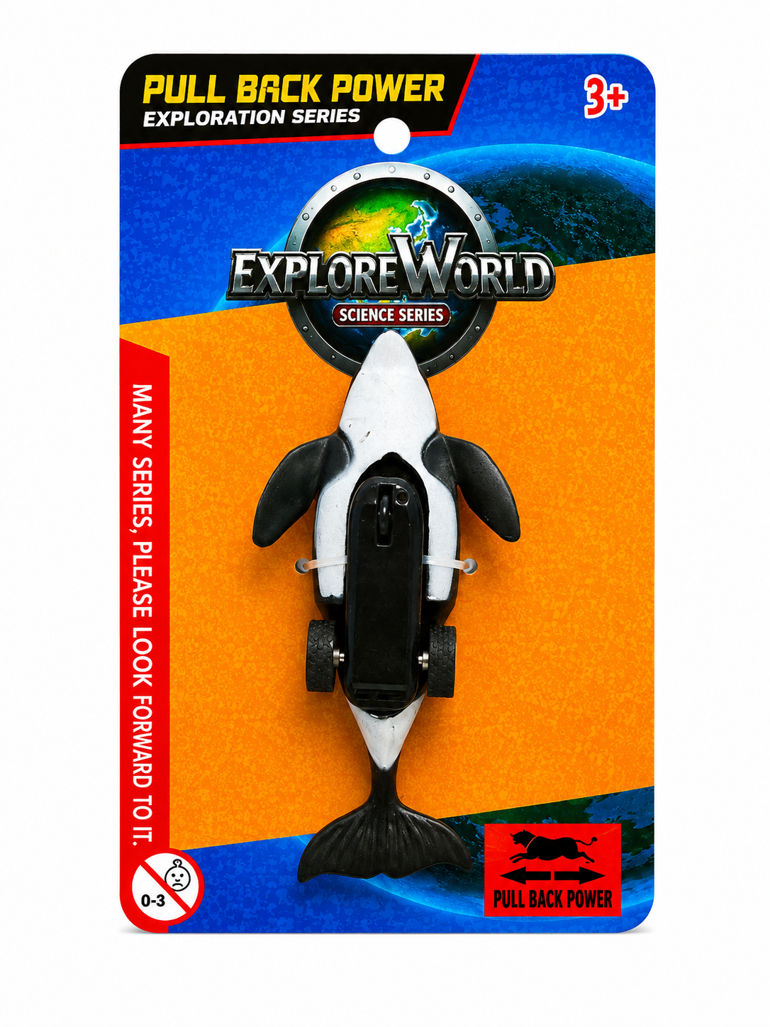 Auto A Friccion Animales Marinos Varios Modelos