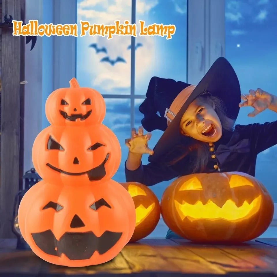 Veladora Calabaza 23 Cm Halloween Decoración