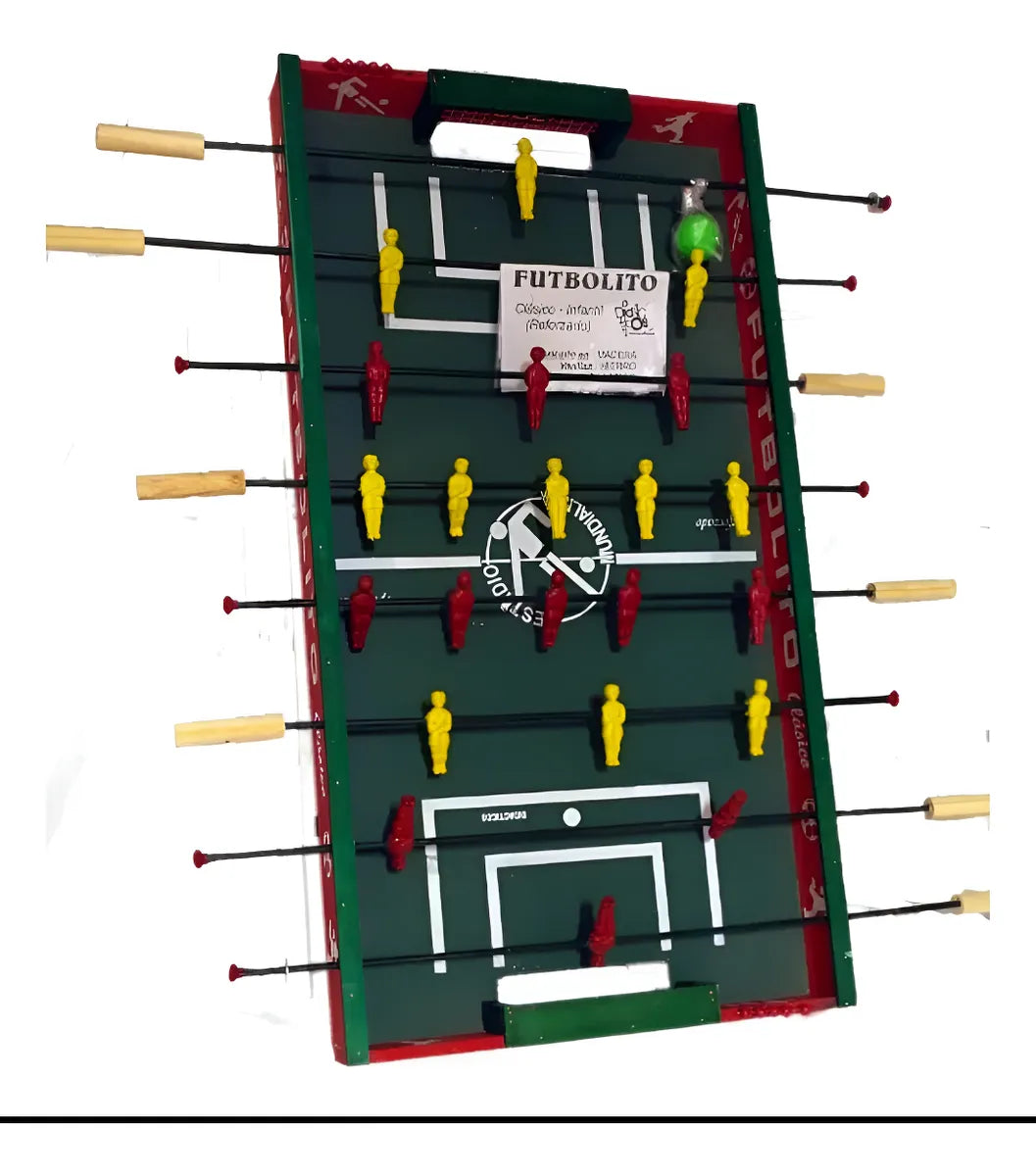 Fútbolito Infantil En Madera Clásico Con Patas