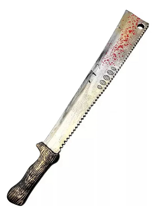 Machete Espada Sangrienta Juguete 70cm Cosplay