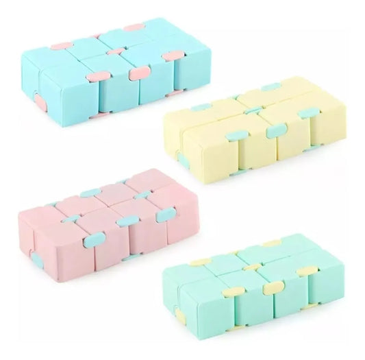 Fidget Toy Cubo Infinito Calma El Estrés Y Ansiedad