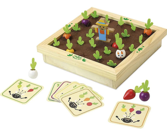 Juego De Memoria El Huerto En Madera