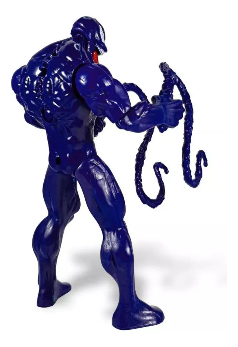 Figura De Acción Venom Articulado Con Luz 17 Cm