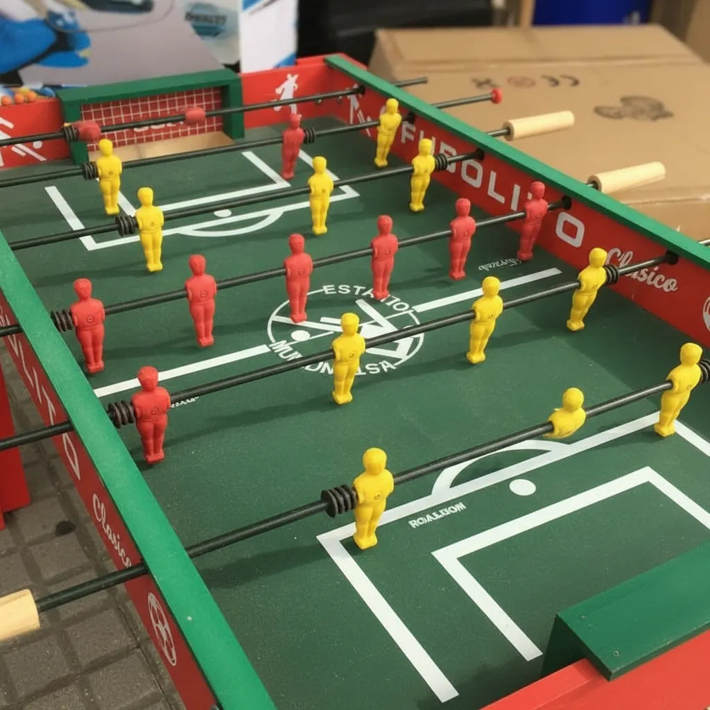 Fútbolito Infantil En Madera Clásico Con Patas