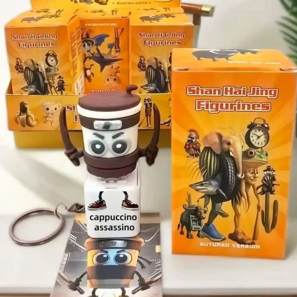 Llavero Juguete Sorpresa Italian Brainrot con Sonido