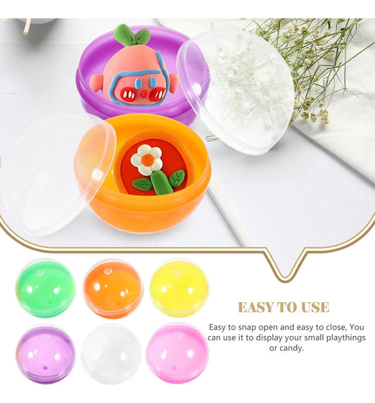 Capsula Plastico 4,8cm Sorpresita Souvenir Pack X12