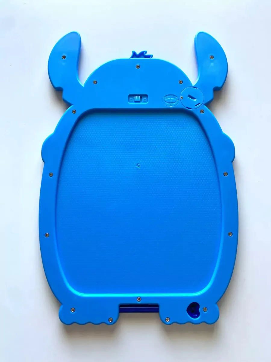 Pizarra Mágica Lcd Tablet Stitch Azul 30x20 Cm