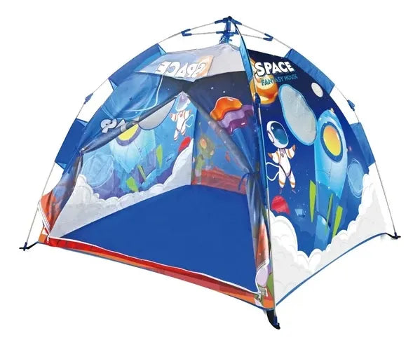 Carpa Infantil Estilo Espacio Con Cierre 130x120