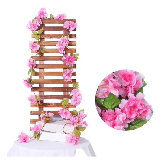 Enredadera de flores 230CM COLOR ROSA O FUCSIA