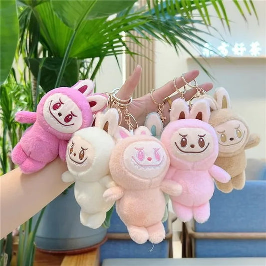 Llaveros De Peluche Labubu 20cm Varios Colores