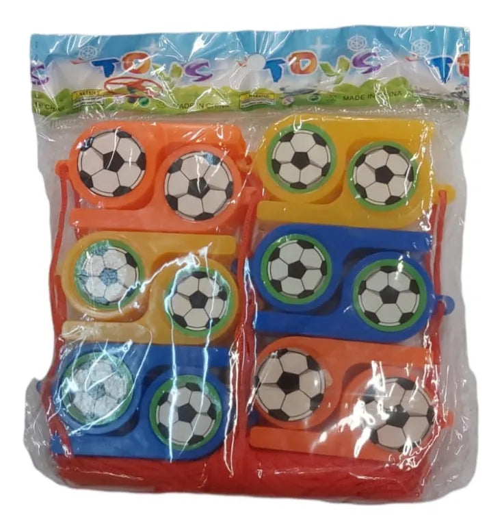 Silbato Chifle Pelota De Fútbol Sorpresitas Set X12