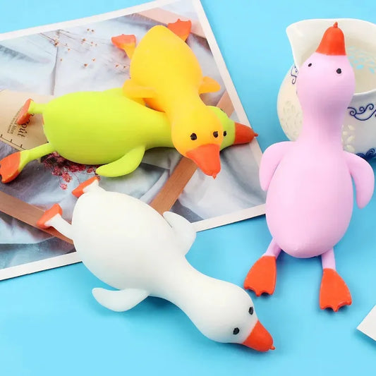 Squishy De Pato Fidget Toy Caja X12 Antiestres