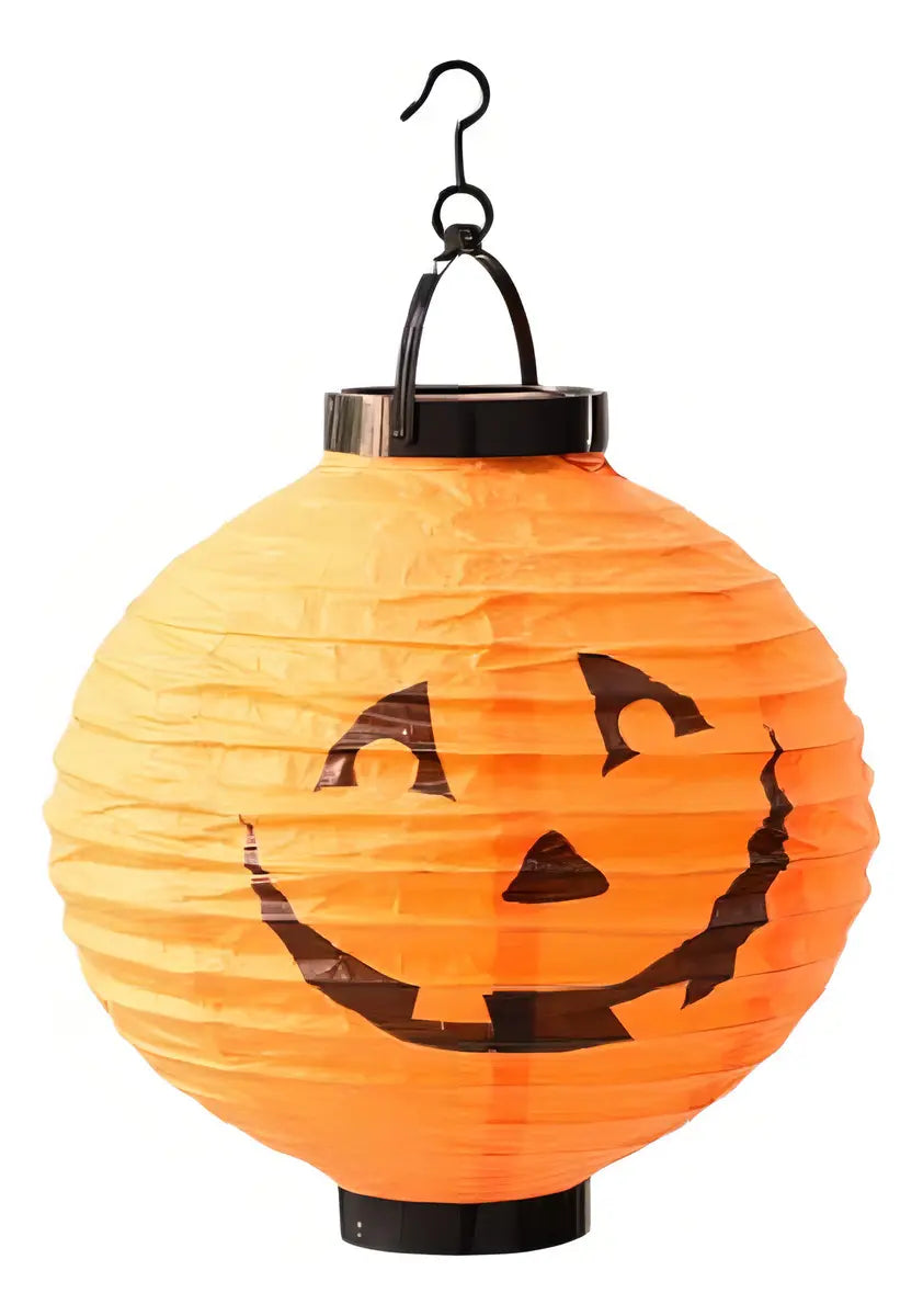 Faroles Led De Papel Para Halloween