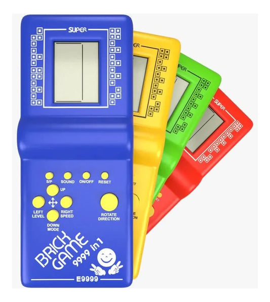 Consola Portátil Brick Game Tetris 9999 Juegos