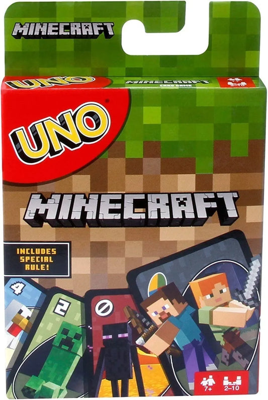 Juego de cartas UNO Minecraft
