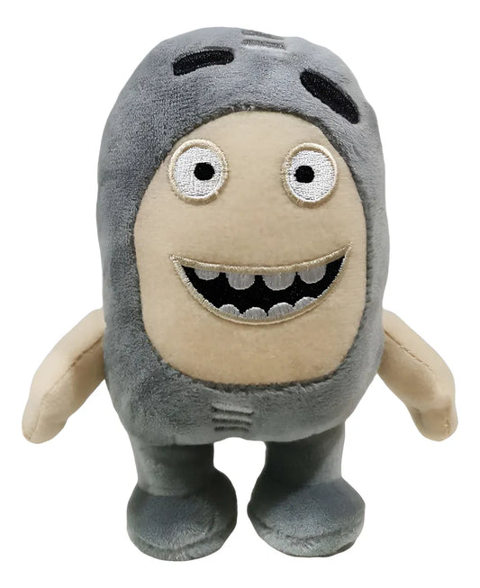Peluche Oddbods Color Gris 20 Cm Importado Felpa