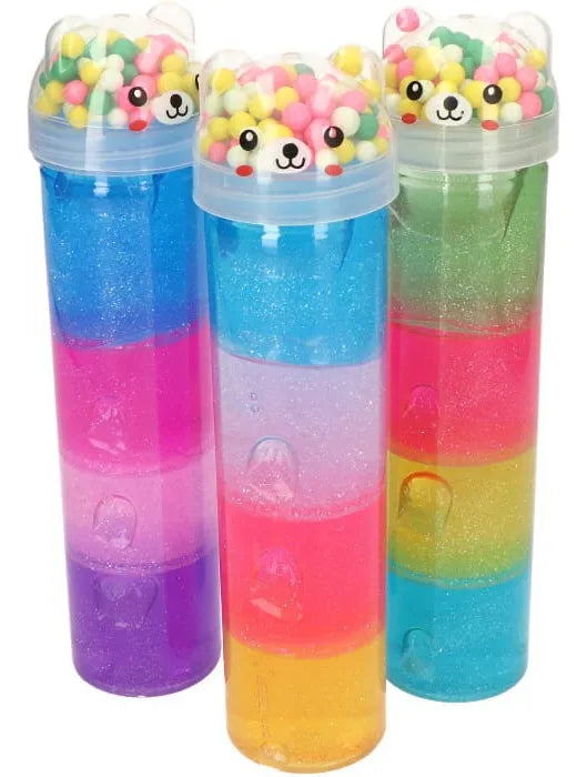 Slime Largo De Oso 20 Cm Pack X2 Multicolor
