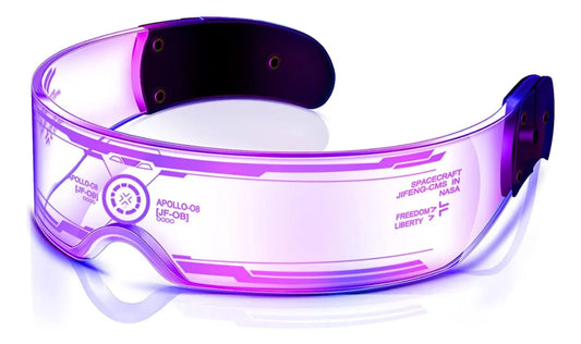 Lentes Led Acrílico A Pila 259 Combinaciones Color